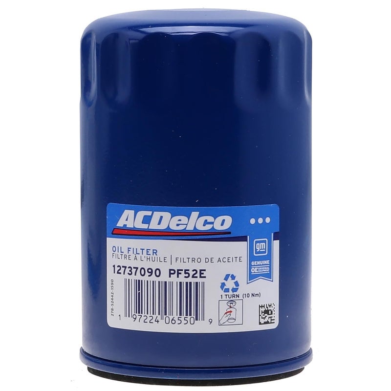ACDelco GM Original Equipment PF52E (12737090) Oil Filter - Image 1